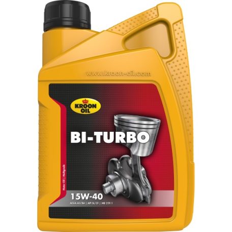 Kroon Oil Bi-Turbo 15W-40 (1 L)