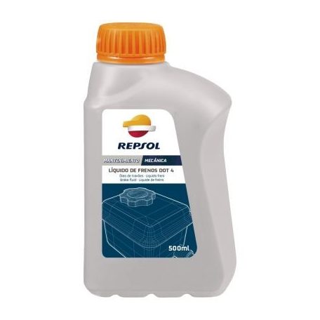 Repsol Liquido Frenos DOT4 (500 ML)