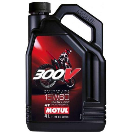 Motul 300V 4T Factory Line Off Road 15W-60 (4 L)