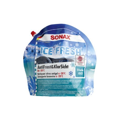 Sonax szélvédőmosó ICE FRESH -jégoldó -20 Celsius (3 L)