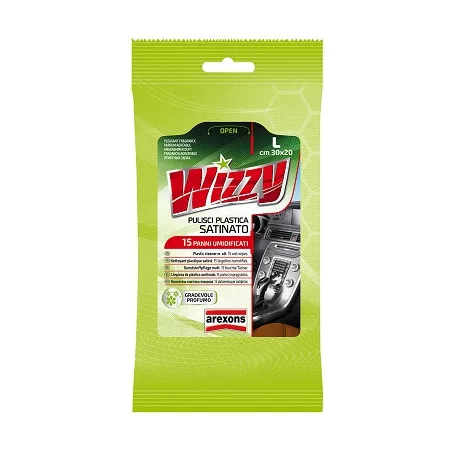 Arexons Wizzy Pulisci Plastica Satinato (15 db) műanyag ápoló, matt