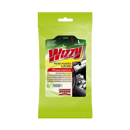 Arexons Wizzy Pulisci Plastica Lucido (15 db) műanyag ápoló, fényes