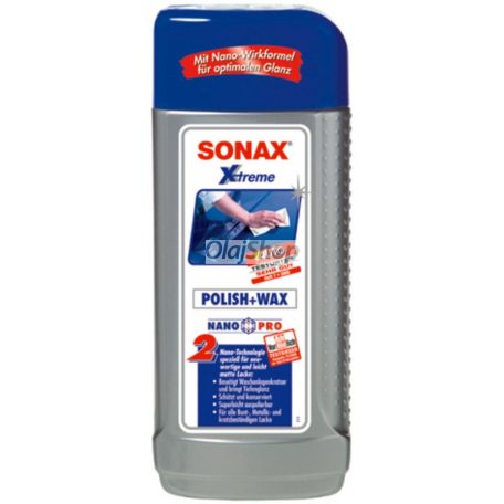 Sonax Xtreme polírozó és viasz 2 Nano Pro (250 ml)