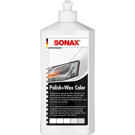 Sonax polír és wax -fehér (500 ML)