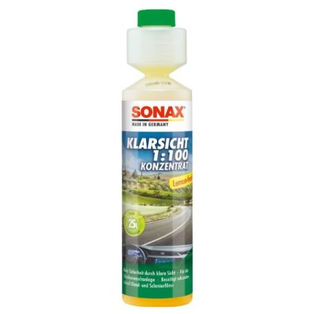 Sonax Nyári Szélvédőmosó koncentrátum Citrom illattal 1:100 (250 ML)