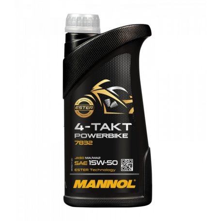 Mannol 7832 4-Takt Powerbike 15W-50 (1 L)