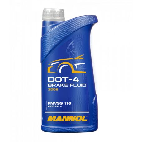 Mannol 3002 Brake Fluid DOT-4 (1 L)