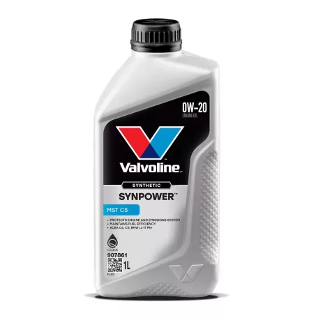 Valvoline SYNPOWER MST C5 0W-20 (1 L) új