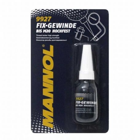 Mannol 9927 Fix-Gewinde Hochfest (10 ml) csavarrögzítő - nagy szilárdságú