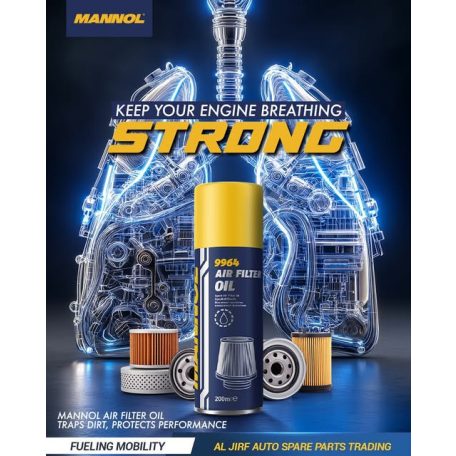 Mannol 9964 Air Filter Oil (200 ml) Levegőszűrő olaj