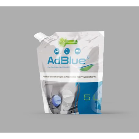 Ad Blue (5 L) doypack csomagolás