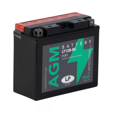 Landport AGM 10Ah 175A Bal+ (AGM-LT12B-BS)