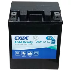 Exide AGM Ready 12Ah 210A Jobb+ (AGM12-14)