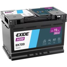 Exide AGM EK720