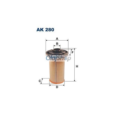 Filtron Légszűrő (AK 280)