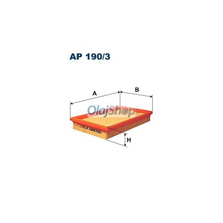 Filtron Légszűrő (AP 190/3) (AP190/3)