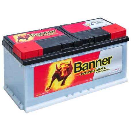 Banner PRO P110 40 Power Bull PROfessional 110Ah 850A Jobb+, PROP11040