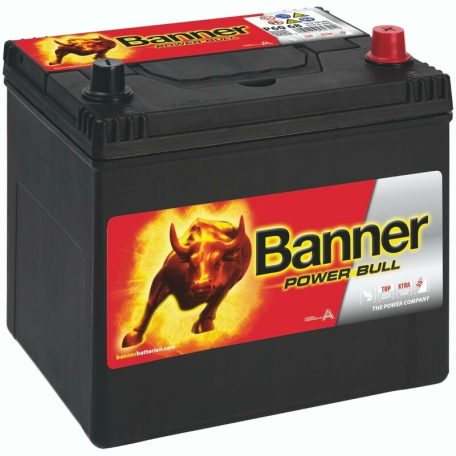Banner P60 68 ASIA Power Bull 60Ah 480A Jobb+, P6068