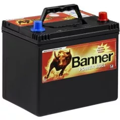   Banner P95 04 ASIA Power Bull Akkumulátor 95AH 680A J+ Asia vastag, P9504ASIA