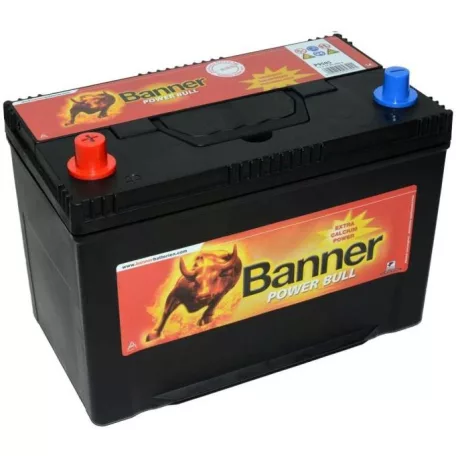 Banner P95 05 ASIA Power Bull Akkumulátor 95AH 680A B+ Asia vastag, P9505ASIA