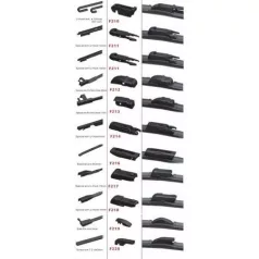 Bosoko Multi ablaktörlő lapát (430 mm - 17")