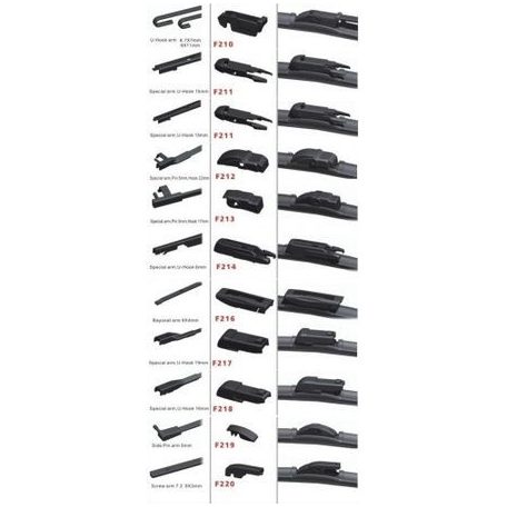 Bosoko Multi ablaktörlő lapát (410 mm - 16")