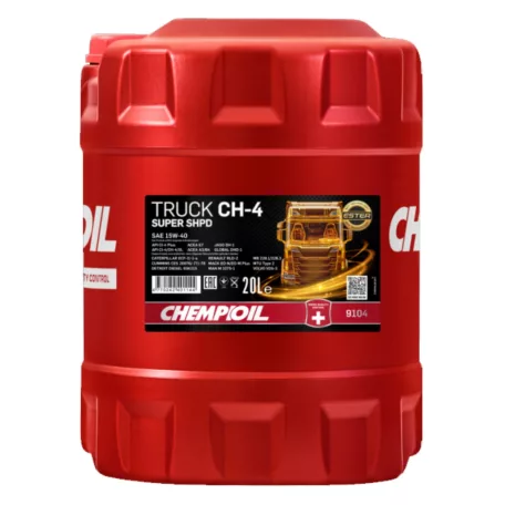 Chempioil 9104 CH-4 Truck Super SHPD 15W-40 (20 L)  Motorolaj