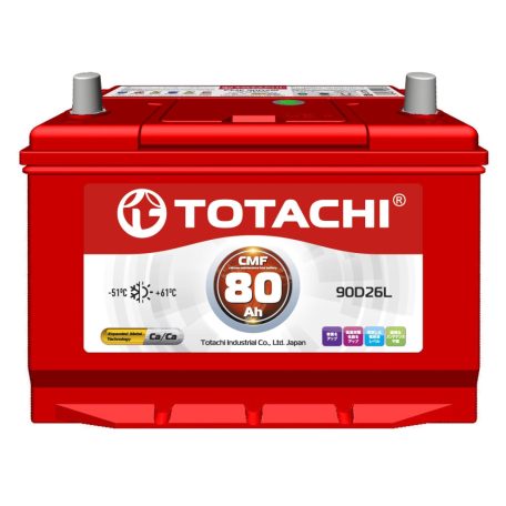 TOTACHI 12V 80AH 700A JAPÁN J+