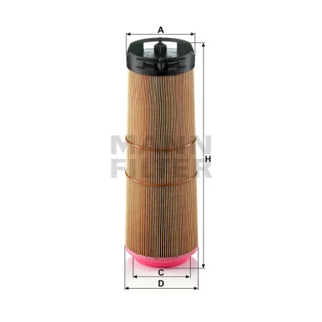 MANN FILTER C 12 133/1 Levegőszűrő, C12133/1