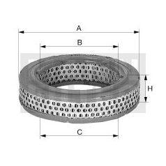 MANN FILTER C 1555/6 Levegőszűrő, C1555/6