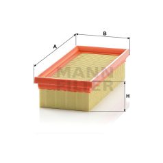 MANN FILTER C 2039 Levegőszűrő, C2039