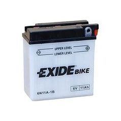 Exide Bike E6N11A-1B 6V 11AH Jobb+