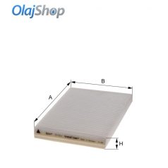 Hengst E910LI szűrő, utastér levegő, E910LI