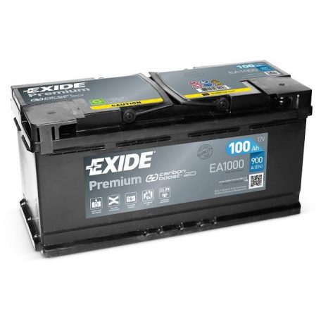 Exide Premium EA1000 (100AH 900 A) J+