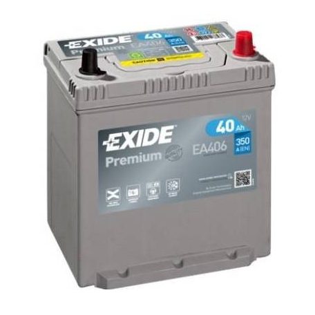 Exide Premium EA406 (12V, 40AH, 350A, J+, JAPAN)