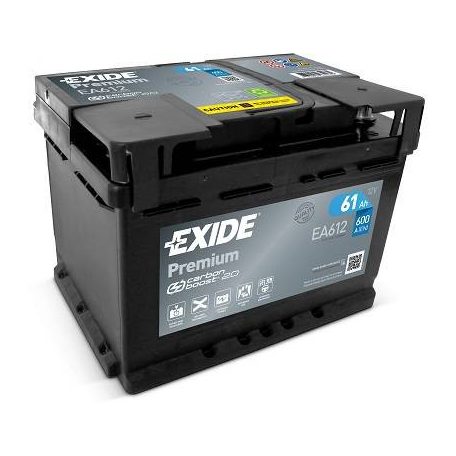 Exide Premium EA612 (61AH 600 A) J+