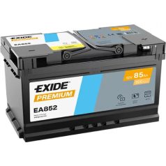 Exide Premium EA852 (85AH 800 A) J+