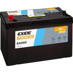 Exide Premium EA955 12V 95Ah 800A akkumulátor B+ Japán