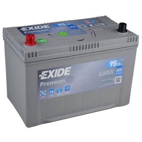 Exide Premium EA955 12V 95Ah 800A akkumulátor B+ Japán