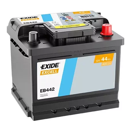 Exide Excell EB442 (44AH 420 A)  excell J+