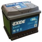Exide Excell EB442 (44AH 420 A)  excell J+