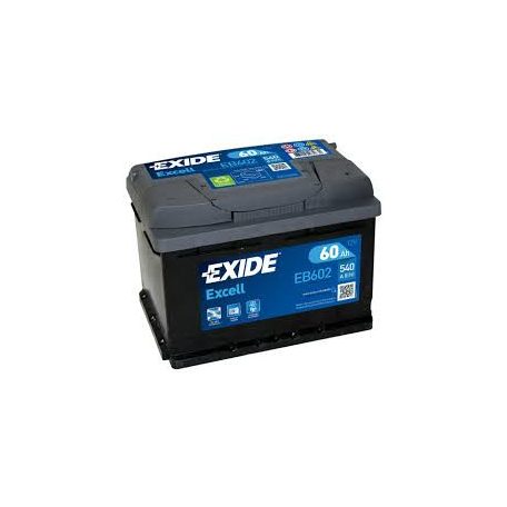 Exide Excell EB602 (60AH 540 A)  excell J+