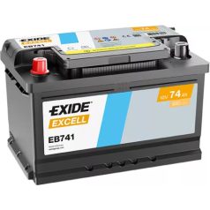 Exide Excell EB741 (74AH 680 A)  excell B+