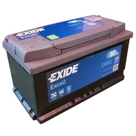 Exide EB802 (80AH 700 A)  excell J+