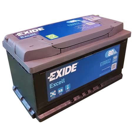 Exide Excell EB802 (80AH 700 A)  excell J+