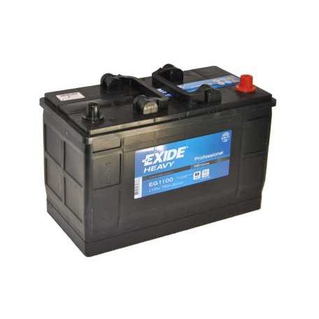 Exide Start Pro EG1100 (110AH 750 A) teherautó J+
