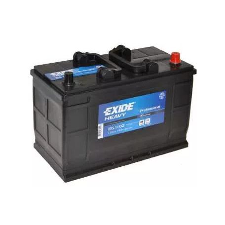 Exide Start Pro EG1102 (110AH 750 A) teherautó J+