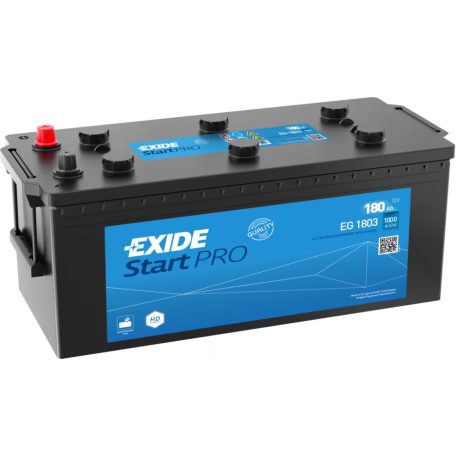 Exide Start Pro EG1803 (180AH 1000 A) teherautó B+
