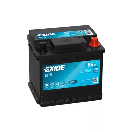 Exide EL550 Start-Stop akkumulátor (55AH 480A)