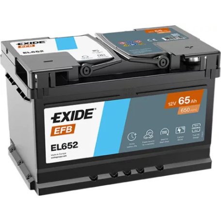 Exide EL652 (65AH 650 A) stop-start J+